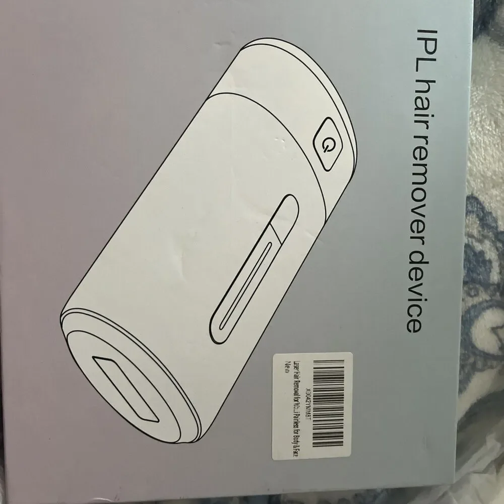 Laser Hair Removal Device for Women/Men Hair Remover Legs Armpit Back Etc White